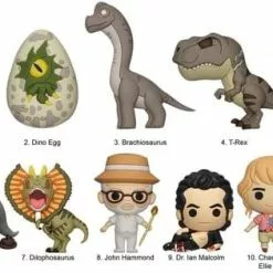 Monogram International Inc. Jurassic Park 3D Foam Bag Clip | One Random -Footwear Shop MNG 76110 CC
