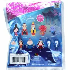 Monogram International Inc. Disney Mulan Blind Bagged 3D Foam Figural Bag Clip | 1 Random -Footwear Shop MNG 86125 CC