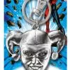 Monogram International Inc. DC Comics Harley Quinn Head Pewter Key Ring -Footwear Shop MNG 45088 CA