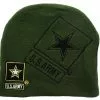 Nerd Block U.S. Army Official Licensee Green Beanie -Footwear Shop NBK 37726 CA