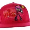 Nerd Block Sonic The Hedgehog "Group Hug" Snapback Hat, Pink -Footwear Shop NBK E023NB1 CA