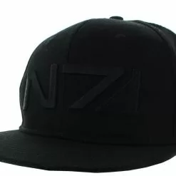 Nerd Block Mass Effect: Andromeda N7 Snapback Hat, Black