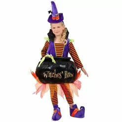 Princess Paradise Cauldron Witch Girl's Costume