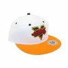 Rubber Road Street Fighter V Logo Embroidered Snapback Hat (White) -Footwear Shop RBR X0012YFFC7 CA