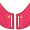 Shwings Shoe Accessories: Fuchsia Wings Slotted
