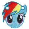 My Little Pony Shwings: Rainbow Dash (Face) -Footwear Shop SHW RD1001 CA