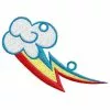 My Little Pony Shwings: Rainbow Dash (Cutie Mark) -Footwear Shop SHW RD1004 CA