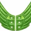 Shwings Shoe Accessories: Apple Green Wings -Footwear Shop SHW 10106 CA