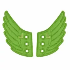 Shwings Shoe Accessories: Neon Lime Wings