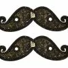 Shwings Shoe Accessories: Black Sparkle Handlebar Mustache 2 Shwings Shoe Accessories: Black Sparkle Handlebar Mustache -Footwear Shop SHW 11707 CA ed7a9e8a c1ab 4ccf 8bd2 0fc4d49d2929