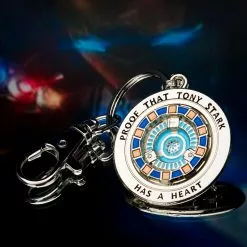 SalesOne LLC Marvel Iron Man Tony Has A Heart 3D Metal Key Chain -Footwear Shop SOI AVGREGIRMN3DKC CC