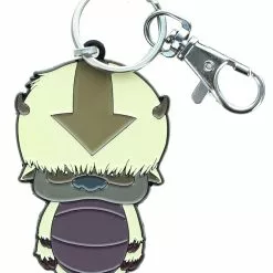 SalesOne LLC Avatar The Last Airbender Appa Chibi Keychain Enamel Pendant Keychain