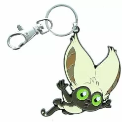 SalesOne LLC Avatar The Last Airbender Momo Enamel Pendant Keychain
