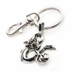 SalesOne LLC Dungeons & Dragons Ampersand Metal Keychain