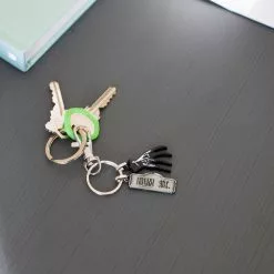 SalesOne LLC A Nightmare On Elm Street Sign And Freddy Glove Heavy Duty Metal Car Keychain -Footwear Shop SOI HMNESKC01 CD