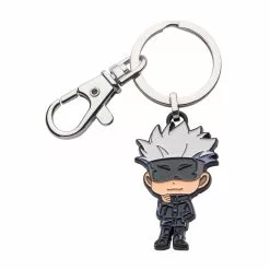 SalesOne LLC Jujutsu Kaisen Chibi Satoru Goju Enamel Pendant Keychain -Footwear Shop SOI JJKGOJOKC02 CD