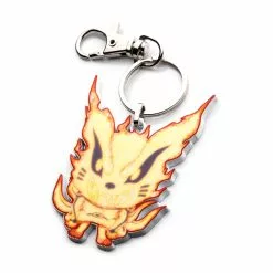SalesOne LLC Naruto Shippuden Fire Cat Enamel Pendant Keychain -Footwear Shop SOI NRCHBKRMKC01 CC