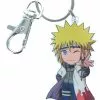 SalesOne LLC Naruto Shippuden Minato Namikaze Chibi Enamel Pendant Keychain -Footwear Shop SOI NRCHBMNTKC01 CA