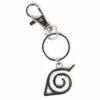 SalesOne LLC Naruto Shippuden Hidden Leaf Village Logo Enamel Pendant Keychain -Footwear Shop SOI NRLEAFVILKC01 CA