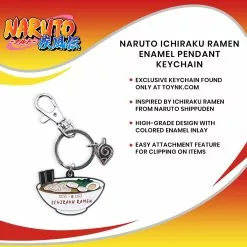 SalesOne LLC Naruto Ichiraku Ramen Enamel Pendant Keychain 15 SalesOne LLC Naruto Ichiraku Ramen Enamel Pendant Keychain -Footwear Shop SOI NRTRAMENKC01 CGR