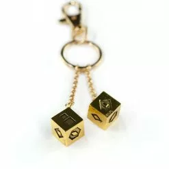SalesOne LLC Star Wars Han Solo Lucky Sabacc Dice Keychain -Footwear Shop SOI SWHSDICEKC01 CC