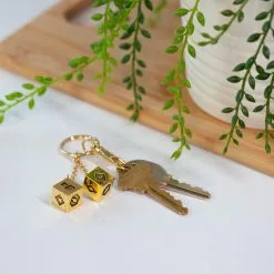 SalesOne LLC Star Wars Han Solo Lucky Sabacc Dice Keychain -Footwear Shop SOI SWHSDICEKC01 CE
