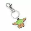 SalesOne LLC Star Wars: The Mandalorian, The Child "Baby Yoda" Happy Enamel Keychain -Footwear Shop SOI SWMAN2YODAKC01 CA