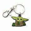 SalesOne LLC Star Wars The Mandalorian The Child Eating Space Frogs Enamel Keychain -Footwear Shop SOI SWMAN2YODAKC03 CA