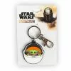 SalesOne LLC Star Wars: The Mandalorian The Child Keychain Pendant | Baby Yoda In Carriage