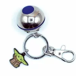 SalesOne LLC Star Wars: The Mandalorian Razor Crest 3D Shifter Knob With Grogu Keychain