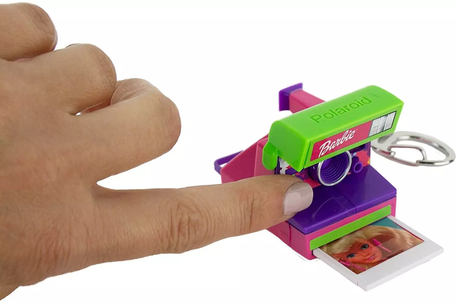 Super Impulse Worlds Coolest Barbie Polaroid 600 Keychain 5 Super Impulse Worlds Coolest Barbie Polaroid 600 Keychain - Image 3