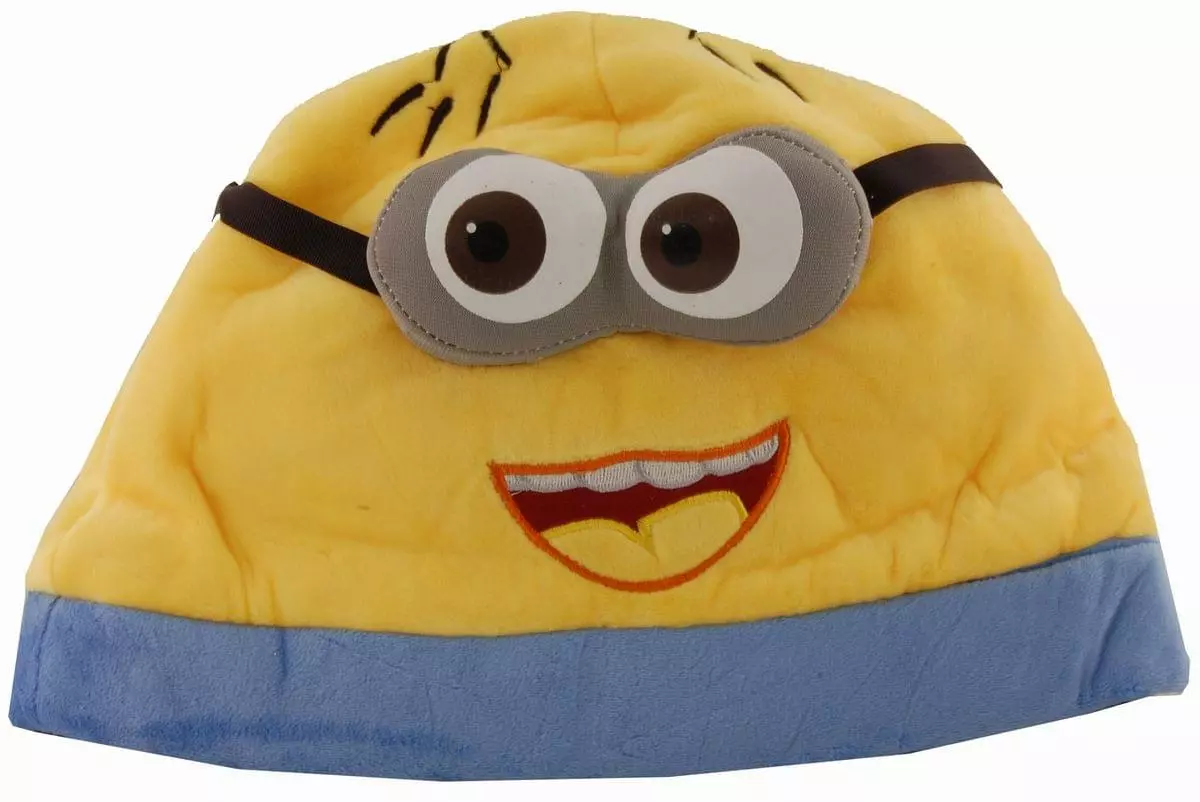 Toy Factory Despicable Me 2 Eyed Open Mouth Minion Jorge Adult Beanie 3 Toy Factory Despicable Me 2 Eyed Open Mouth Minion Jorge Adult Beanie
