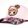 Tokidoki Women's Snapback Hat: Super Donuts -Footwear Shop TKI NEW063PNKNS CA