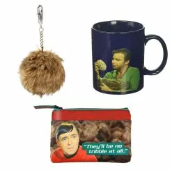 Toynk Star Trek The Original Series Tribble Gift Set: Keychain, Mug, & Coin Bag