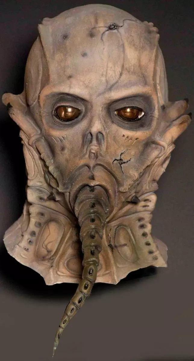 TRICK OR TREAT STUDIOS Thanatoid Full Head Costume Mask Adult 3 TRICK OR TREAT STUDIOS Thanatoid Full Head Costume Mask Adult