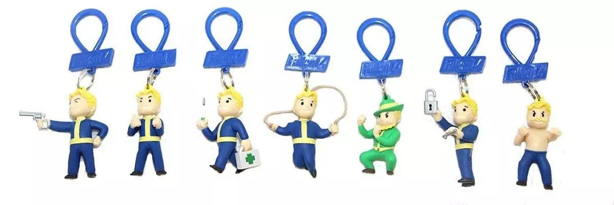 UCC Distributing Fallout 4 Blind Bag Vault Boy Backpack Hangers - One Random 4 UCC Distributing Fallout 4 Blind Bag Vault Boy Backpack Hangers - One Random - Image 2