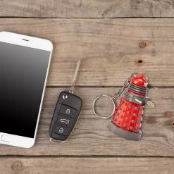 Seven20 Doctor Who Red Dalek Keychain Flashlight -Footwear Shop UGT DR90 CE