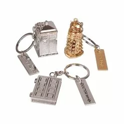 Seven20 Doctor Who Figural Blind Box Keychain | 3 Random -Footwear Shop UGT DW14435 CE