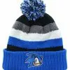 USPA Accessories LLC Sonic The Hedgehog Cuffed Knit Beanie W/ Sonic Emblem