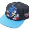 USPA Accessories LLC Sonic The Hedgehog Adjustable Distressed Baseball Hat | One Size -Footwear Shop USP 74328 CA