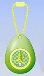 BANPRESTO Super Mario Banana Mini Sound Drop Swing Clip On Keychain