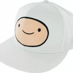 Bioworld Adventure Time Men's Snapback Cap: Finn White