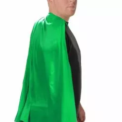 Costume Agent Deluxe Super Hero Costume Cape Green
