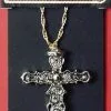Forum Novelties Monk Cross Costume Necklace -Footwear Shop frm 54786 c