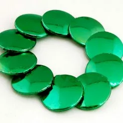 Forum Novelties Luck 'O The Irish Green Discs Bead Bracelet