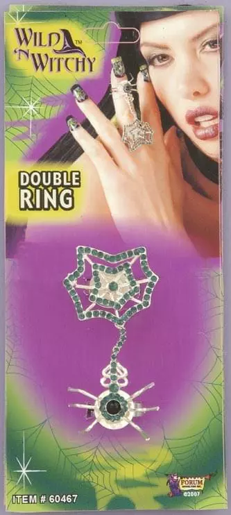 Forum Novelties Wild N' Witchy Spider With Web Costume Ring 3 Forum Novelties Wild N' Witchy Spider With Web Costume Ring