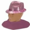 Forum Novelties Pink Sequin Fedora Adult Costume Hat -Footwear Shop frm 65952 ca