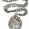 Forum Novelties Steampunk Silver Gear Costume Necklace -Footwear Shop frm 69356 ca