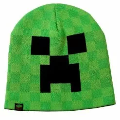 JINX Inc. Minecraft Creeper Face Beanie