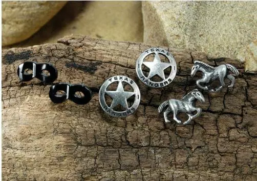 NECA Disney's The Lone Ranger Earrings 3-Pack Costume Jewelry 5 NECA Disney's The Lone Ranger Earrings 3-Pack Costume Jewelry - Image 3